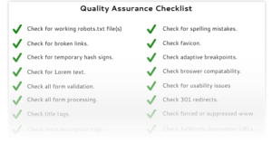 Quality Assurance (QA) 