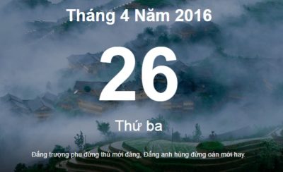 Tuyển phiên dịch tiếng Anh ngày 26/4/2016